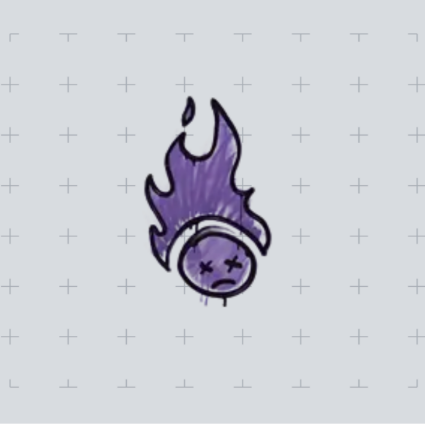 涂鸦|烤焦(暗紫)￥48.96